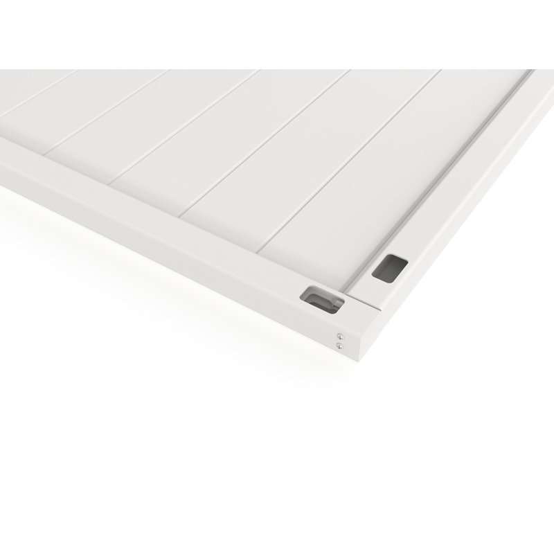 Enclo Privacy Screens 36 in. x 39 in. White Vinyl Liberty Lattice Solid Rooftop Accessory