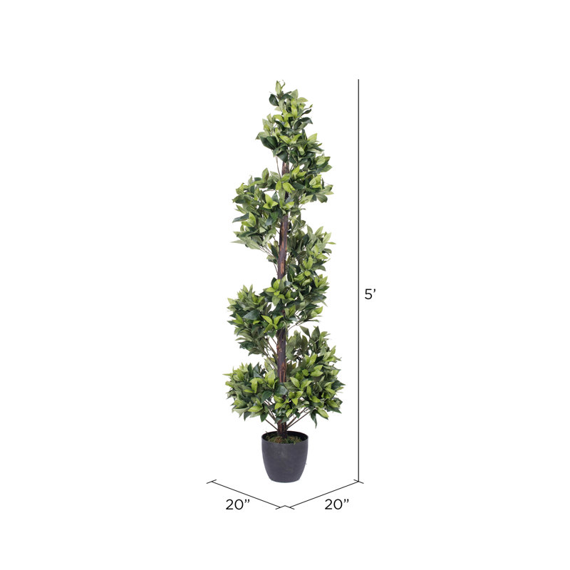 60'' Faux Topiary in Pot