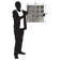 American Tin Ceilings Pattern #19 24 x 24 inch Metal Tin Tiles with Backsplash Kit (Set of 5)