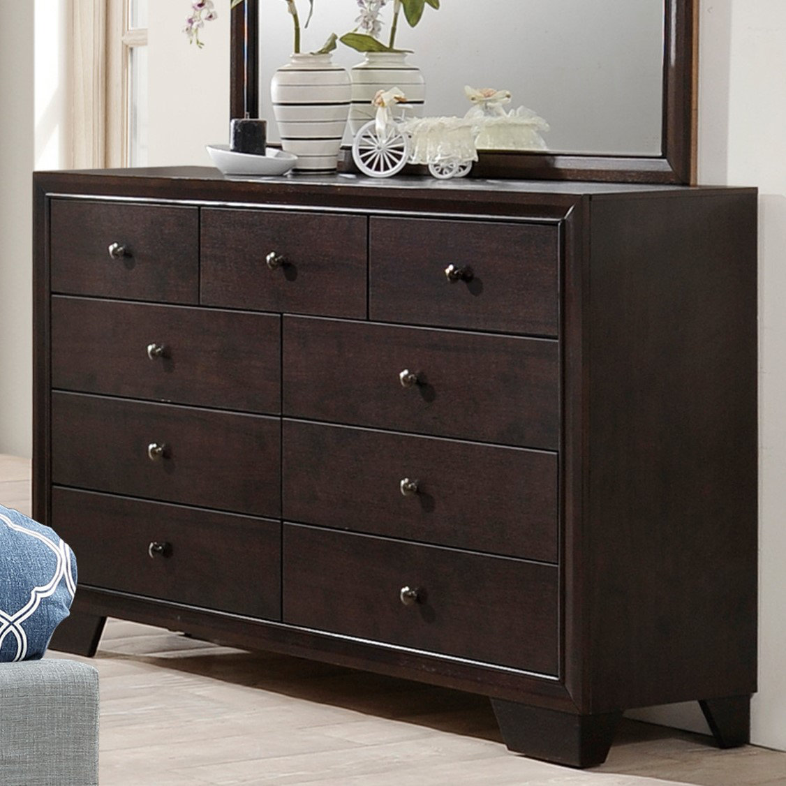 Red Barrel Studio® 9 Drawer Double Dresser | Wayfair