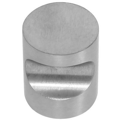 Brickell Stainless Steel Cylindrical Knob