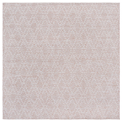 Edmond 850 Polypropylene/Polyester Geometric Indoor/Outdoor Rug in Rust/Gray