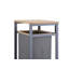 TRINITY® EcoStorage® | Panier à linge avec plateau en bambou | Gris foncé