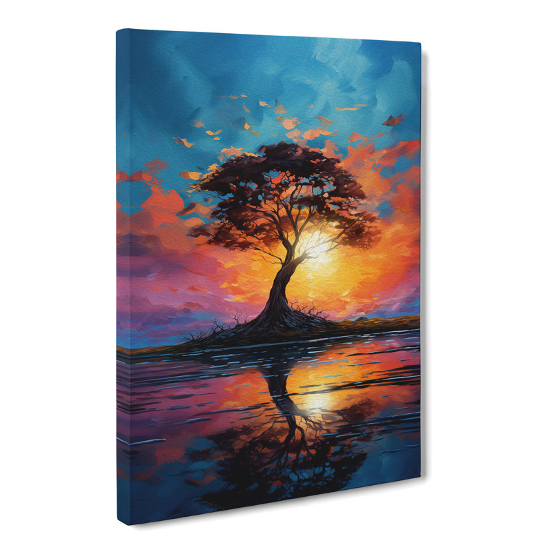 Sunset Impressionism - Print, 50cm H x 35cm W x 3cm D