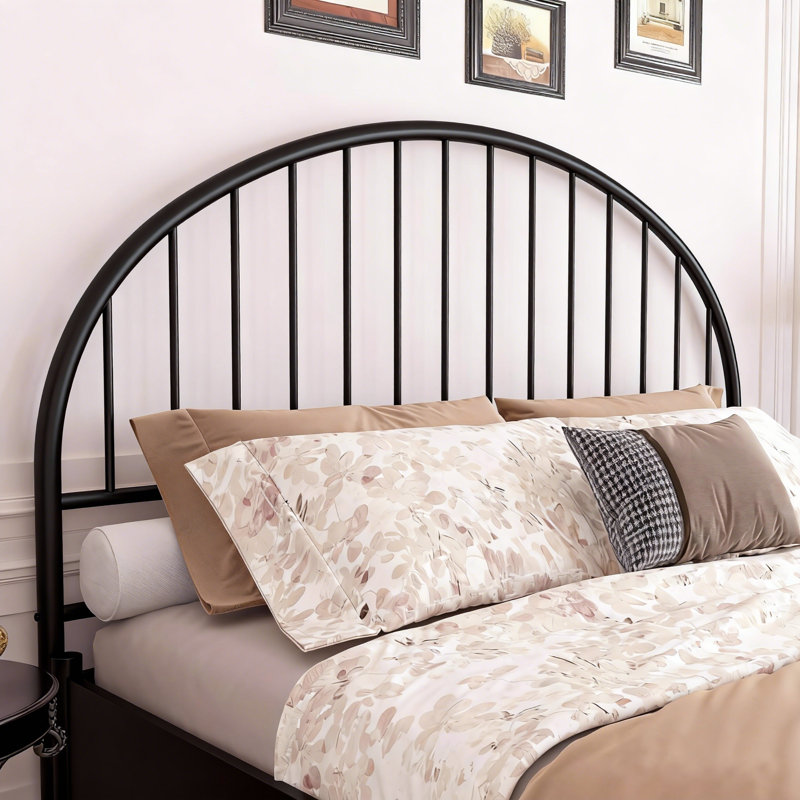 Steel Metal Slat Headboard, Full