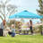 Pop Up Canopies 10 Ft. W x 10 FT. D Metal Party Tent Canopy-65478070