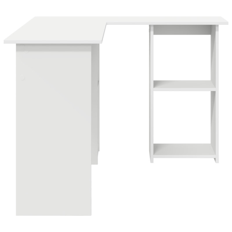 Desk Engineered Wood Medium Desk, White