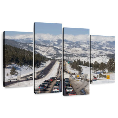 Mehar Snowy Colorado Highway