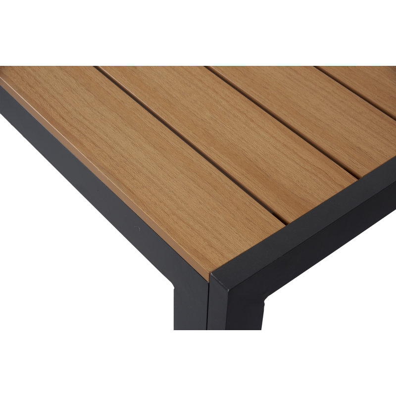 Mordechai Rectangular Table, Teak, 75cm H x 150cm L x 90cm W