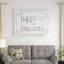 « homemade happy i », art textuel sur toile tendue-1042671676