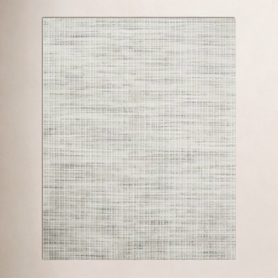 Hannon Green Hand-Woven Geometric Rug