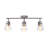 Bismark 24'' 3 -Light Fixed Track Track Kit with Dimmable and Adjustable Head