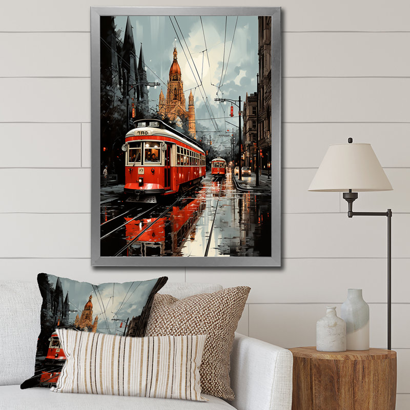 «Lynese Toronto Urban Contrast I», reproduction sur toile, H 44 po x l 34 po x P 1,5 po, Cadre photo argenté