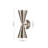 2 - Light Starry Hourglass Up And Down Cone Wall Light-272714405