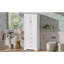 Grand meuble-lavabo haut avec 3 tiroirs, portes à fermeture douce, tablette réglable, fermeture magnétique, trousse, poignées en acier doré pour rangement 72,2 pouces, tablettes cloisonnées standard et profondes,-858810838