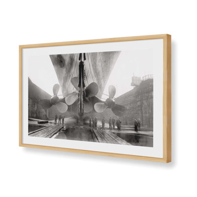 Titanic Drydock Print on Archival Matte Paper