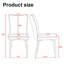 Chaise d'appoint rembourrée en similicuir-130123158-130123159