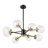 Millender 8-Light Dimmable Sputnik Modern Linear Chandelier-74062947