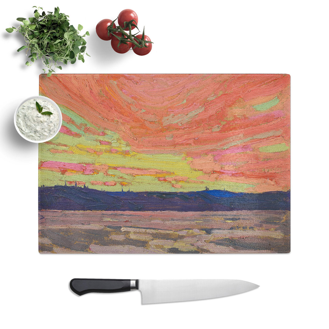 Sunset by Tom Thomson Chopping Board