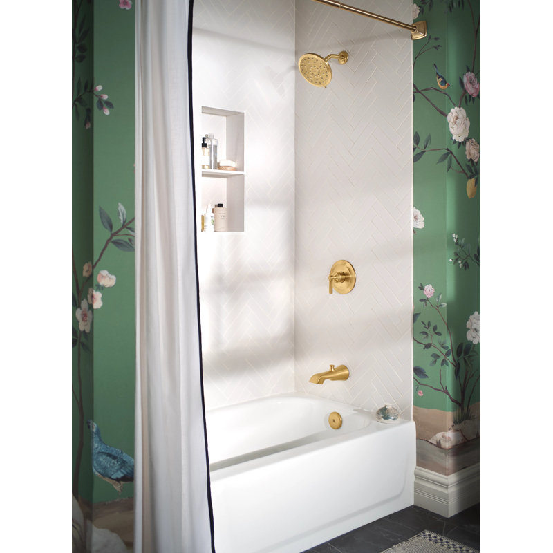 Garniture de robinet 3,5 po x 3,5 po Moen®, Or brossé