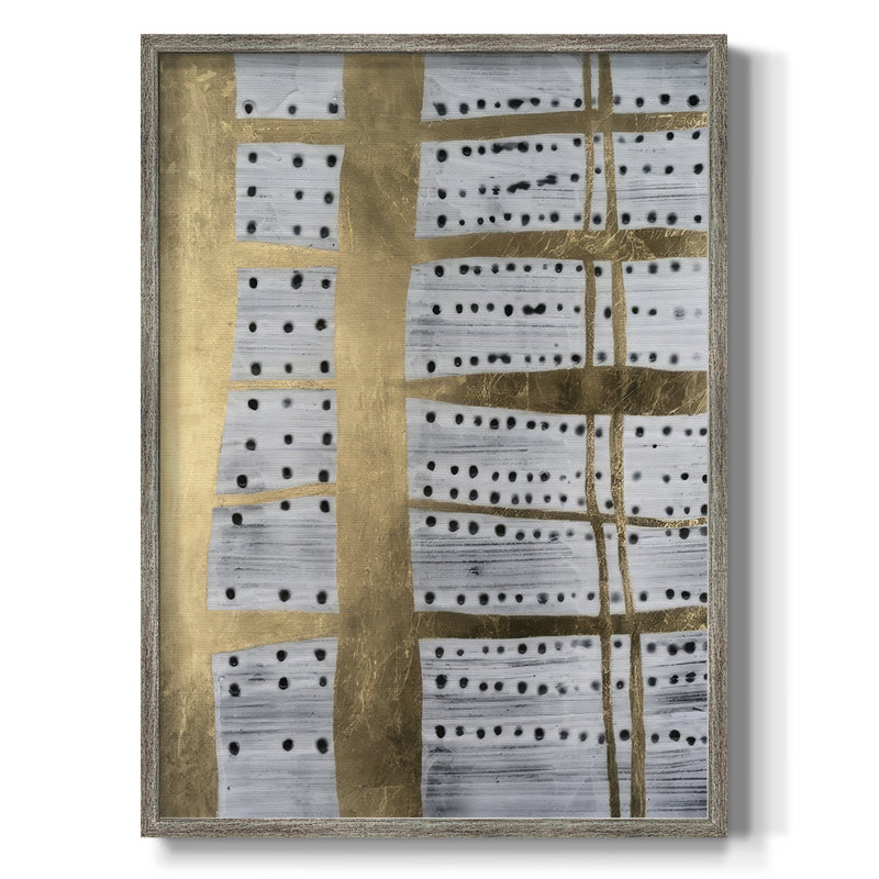 Trim & Flecks I Framed Print - Solid Wood