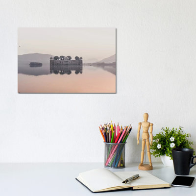 Jal Mahal, India I by Luke Anthony Gramme - Wrapped Canvas Print