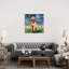 Goldendoodle Night 1 Piece Painting on Canvas-1621532922-1631333965