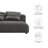 Solace Modular Upholstered Armless Loveseat-101323712