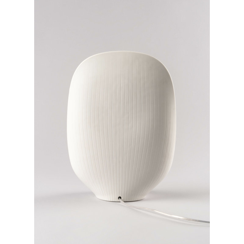 Mirage 14.17" White Table Lamp