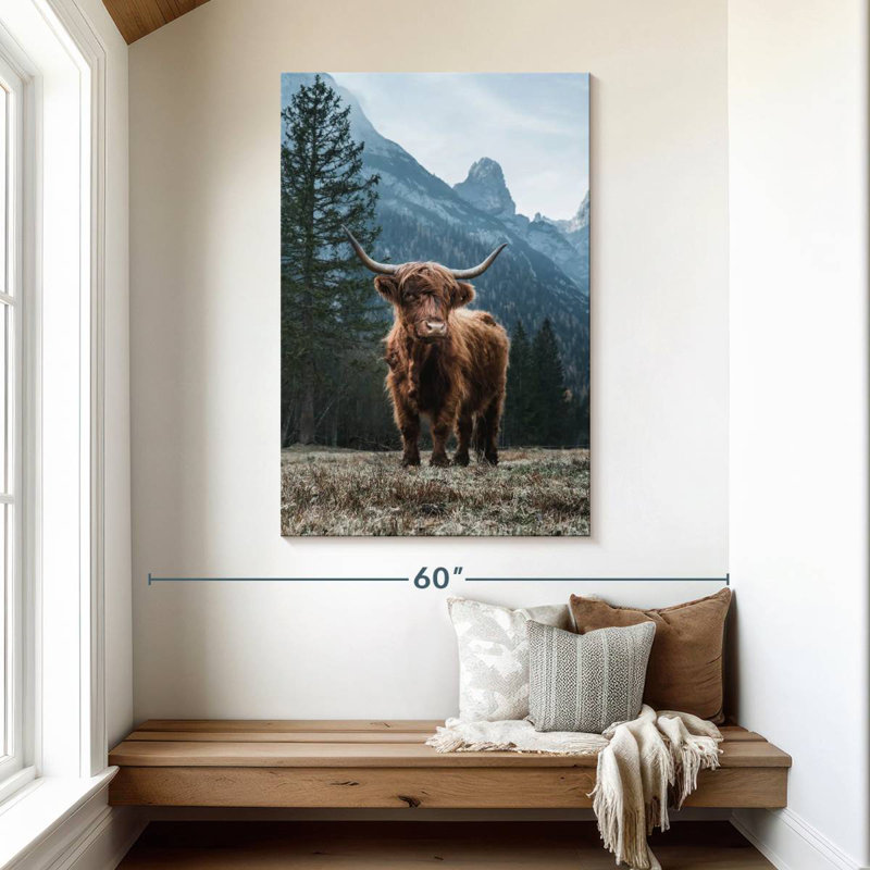 Vache Brampt, H 48 po x l 32 po