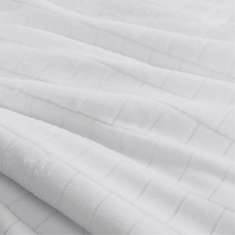 Full/Queen Plush To Sherpa Comforter Set, Queen Comforter + 2 Standard Shams