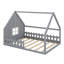 Lit maison avec fenêtre et clôture, DEL-229538783