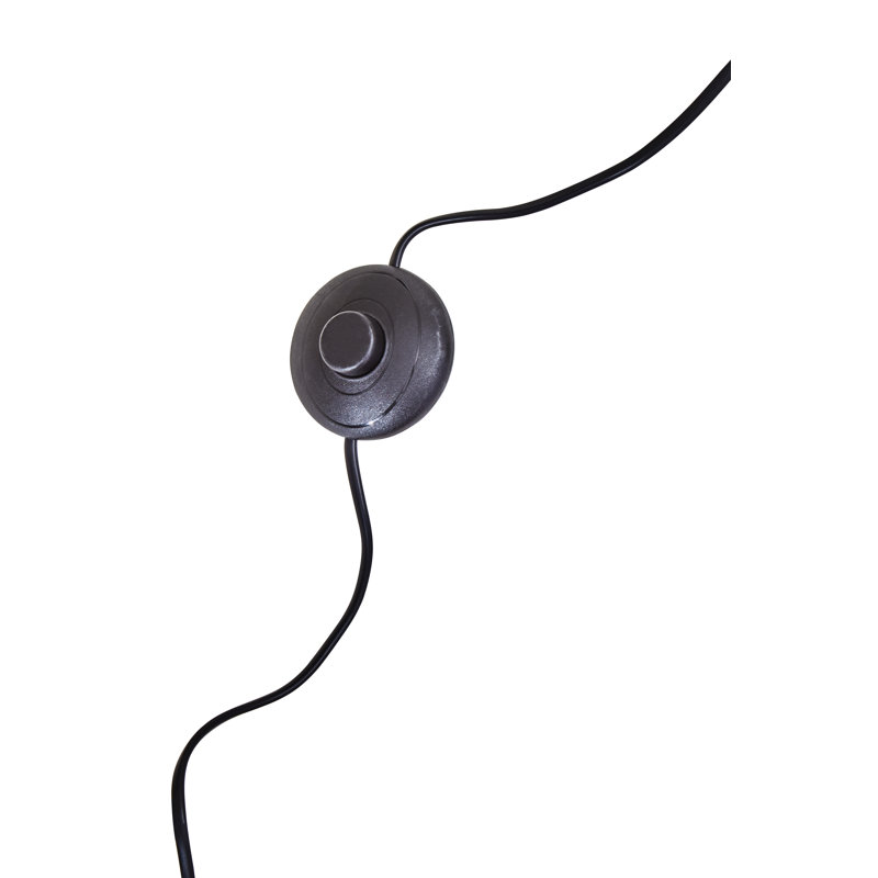 Claritsa 150cm Silver Column Floor Lamp