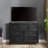 7 Drawer Cabinet For Storage - Black Dresser With Tipping Feature And Smooth Glide Drawers 7 Organizer Stable Feet Construction