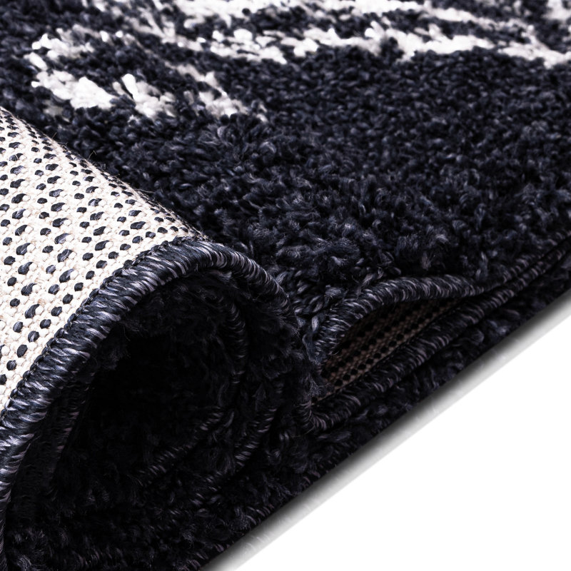 Torres Shaggy Navy Rug, Rectangle 140 x 200cm