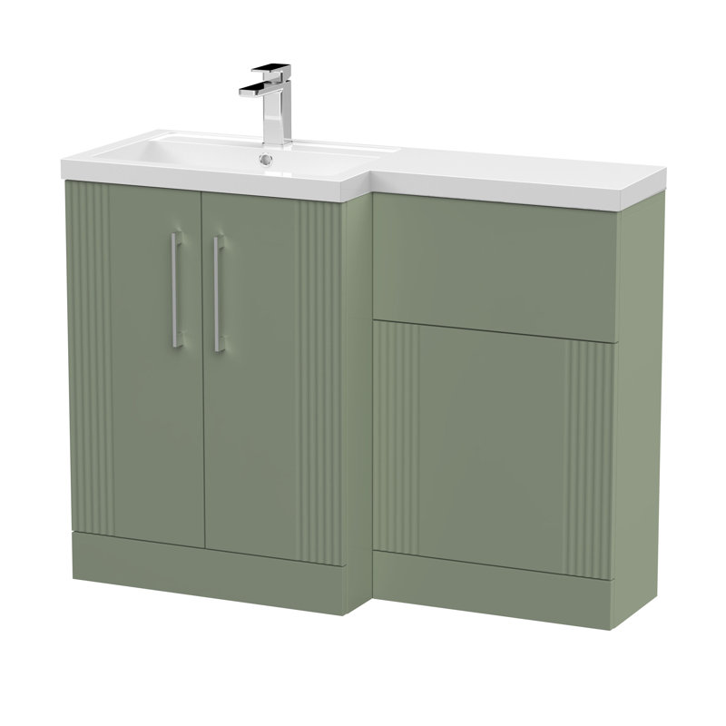Deco 1105 mm Bathroom Vanity, Satin Green