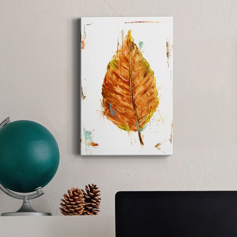 «Autumn Leaf Study III», reproduction sur toile tendue, H 60 po x l 40 po x P 1 po
