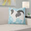 Coussin intérieur/extérieur en flocons d’hiver-32011206