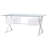 Modway Sector 71" Glass Top Glass Office Desk