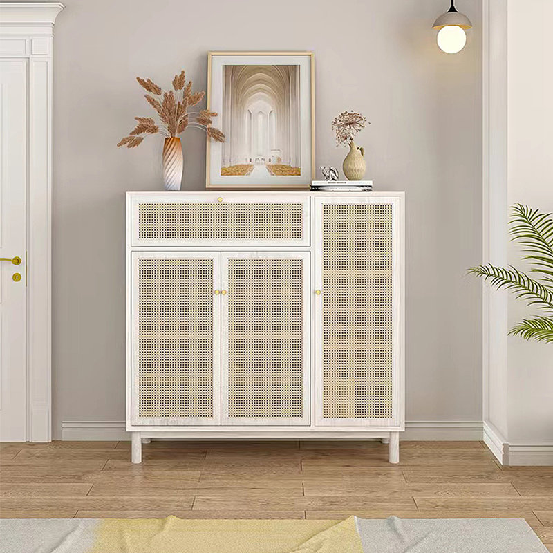 Armoire à chaussures simple de style chinois, Blanc