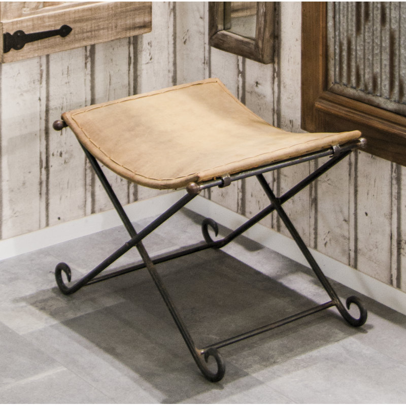 Rutland Metal Accent Stool