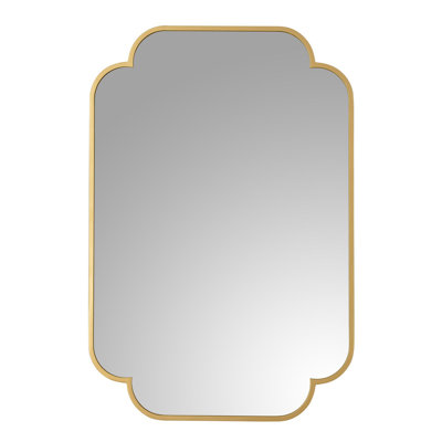 Metal Flat Wall Mirror