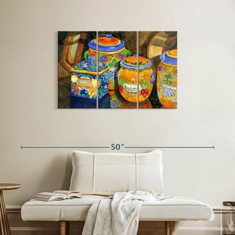 Yarlin Biscotti, 24" H x 38" W