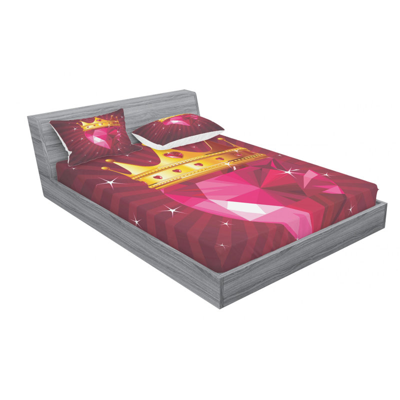 Microfiber Sheet Set, Full Sheet Set with Fitted Sheet