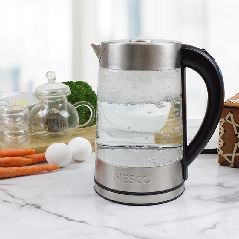 Nesco 1.8 Qt. Glass Water Kettle