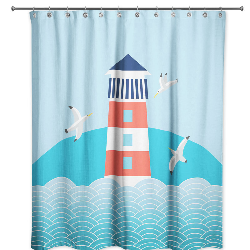 Rideau de douche simple Nickolas