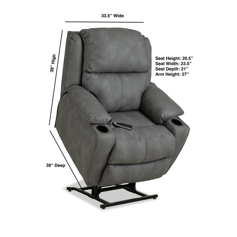 Denault Zero Gravity Power Lift Chair, Tan