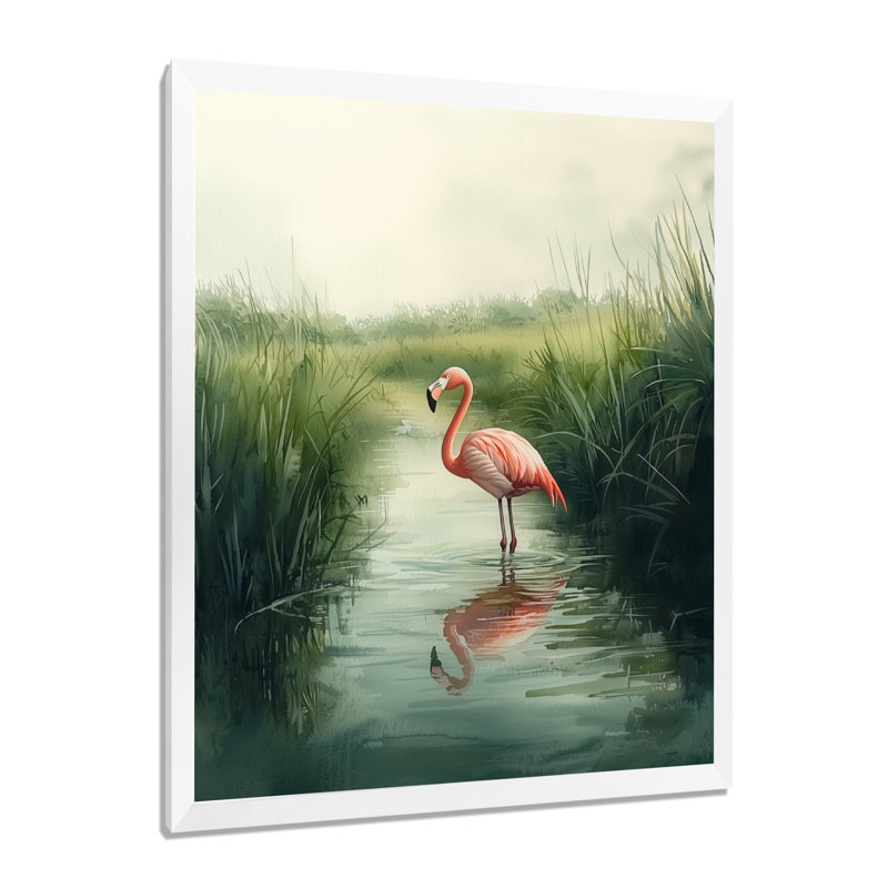 Clenney - animaux, impressions sur toile, H 32 po x l 24 po, Reproduction encadrée d'une seule photo, Blanc