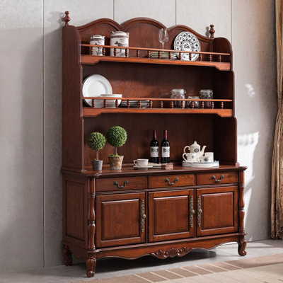 Brown Solid + Manufactured Wood Sideboard