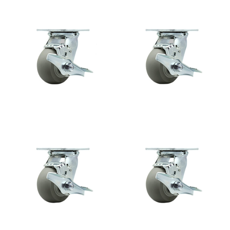 Thermoplastic Caster Set
